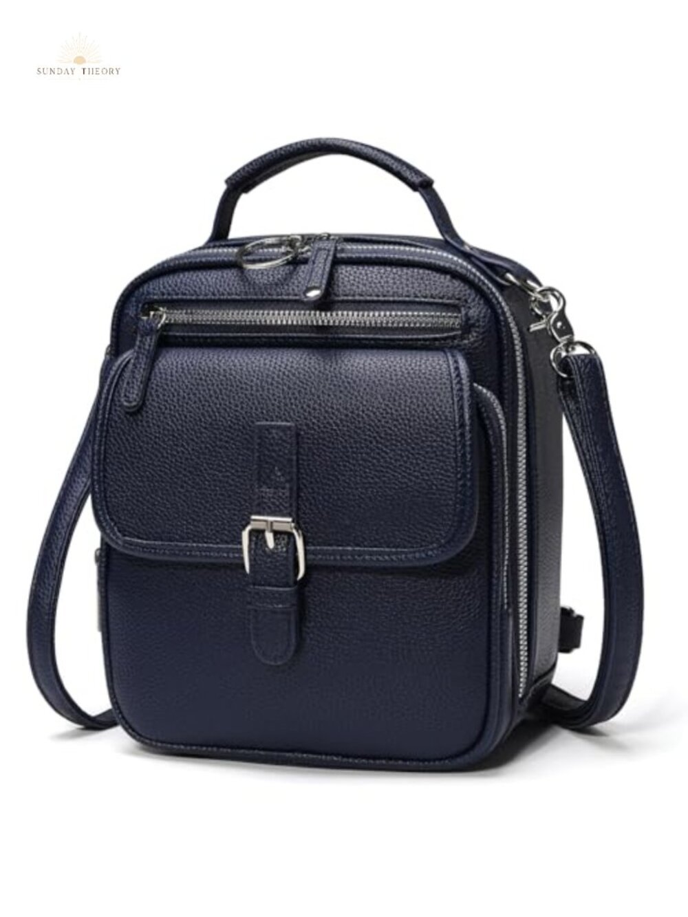 Small Crossbody Bag Vegan Leather Messenger Purse Anti Theft Wallet